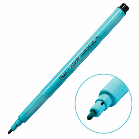 Фломастеры KOH-I-NOOR «TEENAGE» 1002, 18 цветов, смываемые, картонная упаковка, европодвес