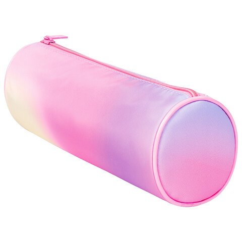 превью Пенал-тубус BRAUBERG, с эффектом Soft Touch, мягкий, «Rainbow Cloud», 22×8 см, 229013