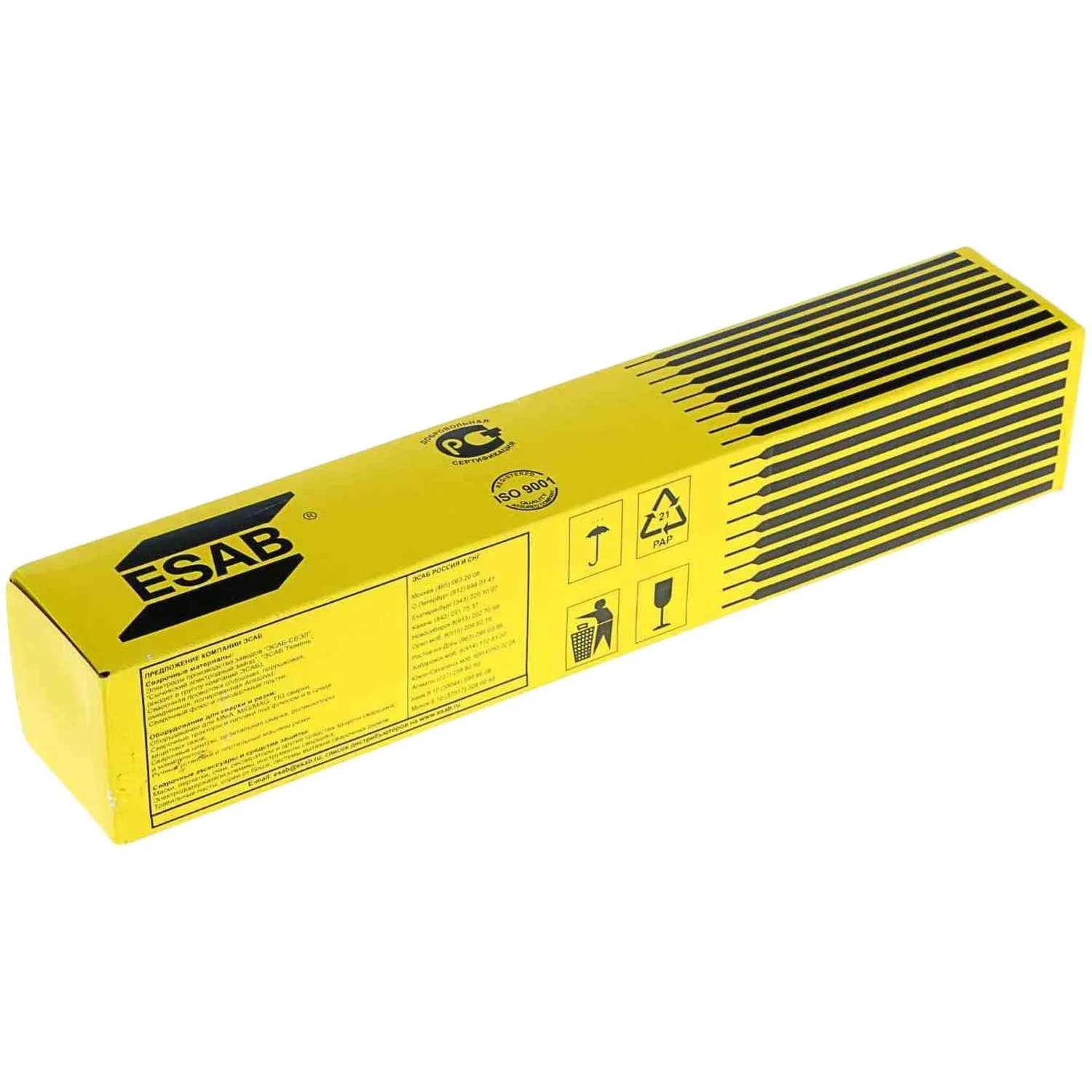 Электроды для сварки ESAB OK 46.00 3x350 мм 2.5 кг (4600303WE2)