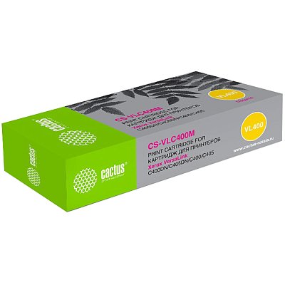 Картридж лазерный Cactus 106R03535(CS-VLC400MRU) пур. д. Xerox C400DN/C405DN