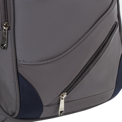 Рюкзак BRAUBERG «MainStream 1», 35 л, размер 45×32х19 см, ткань, серо-синий