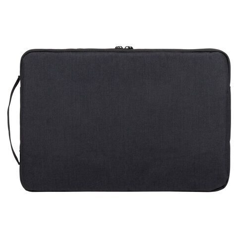 Чехол для ноутбука HEIKKI OPTION 13-14'' (ХЕЙКИ), с ручкой и карманом, черный, 35.5×24х2.5 см
