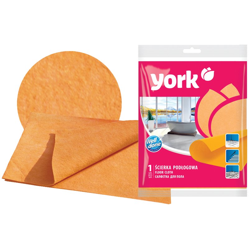 превью Тряпка для мытья пола York, вискоза, 50×60см, европодвес