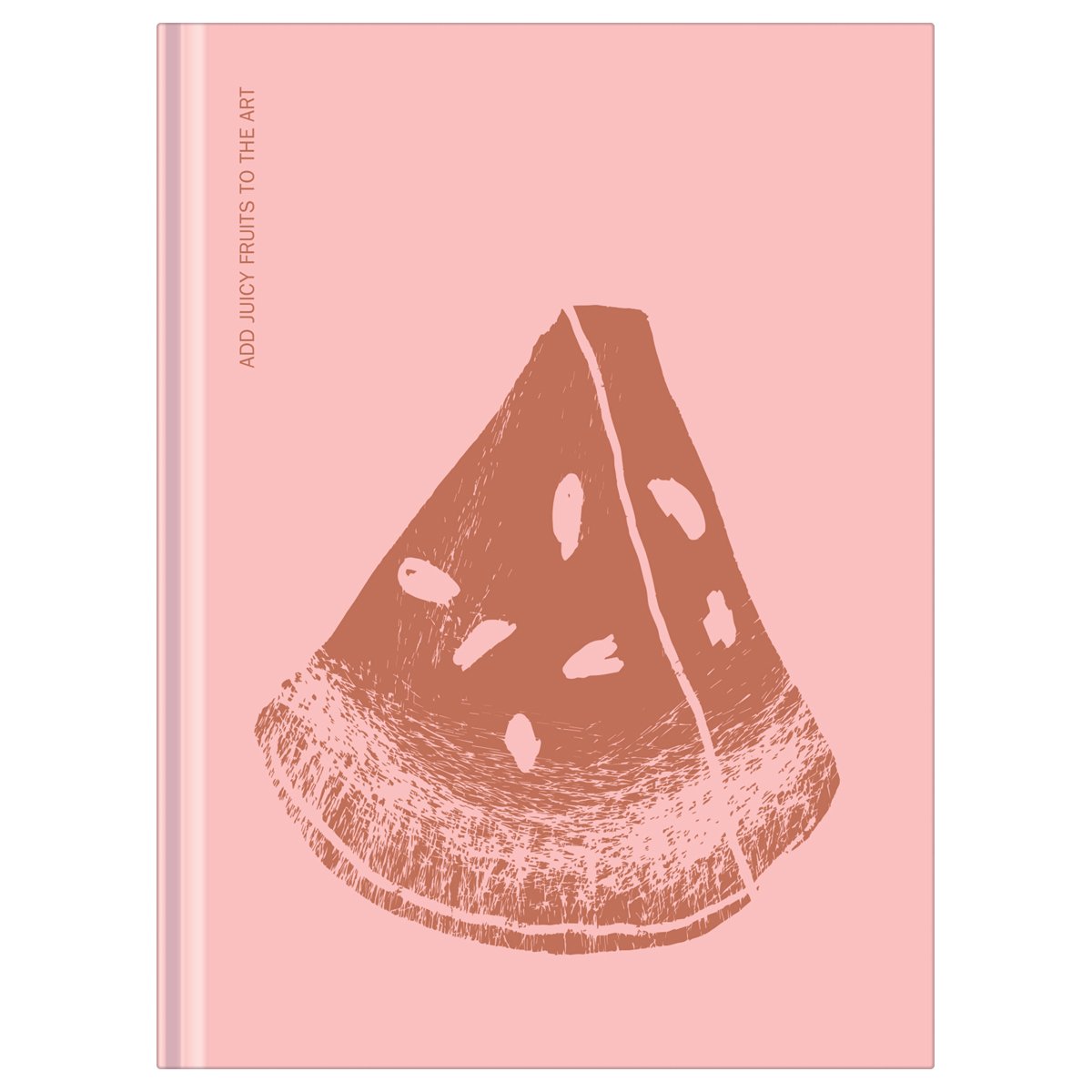 Бизнес-блокнот А6, 80л., BG «Juicy fruits», soft-touch ламинация