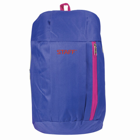 Рюкзак STAFF «Air», универсальный, сине-розовый, 40×23×16 см