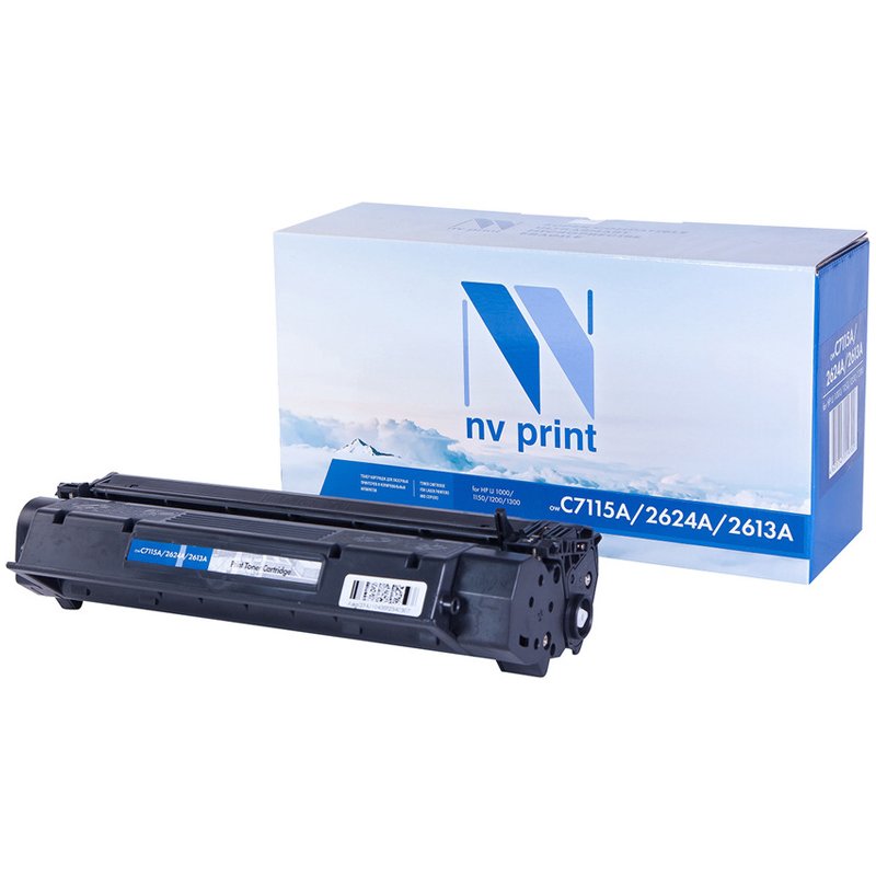 Картридж лазерный NV PRINT (NV-C7115A) для HP LJ 1000w/1005w/1200/1220, ресурс 2500 страниц
