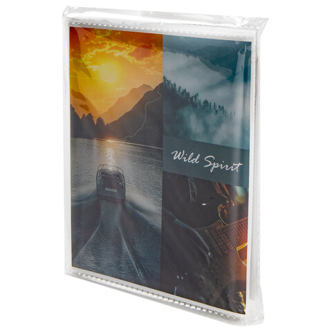 Фотоальбом BRAUBERG «Wild Spirit» на 36 фото 10×15 см, мягкая обложка