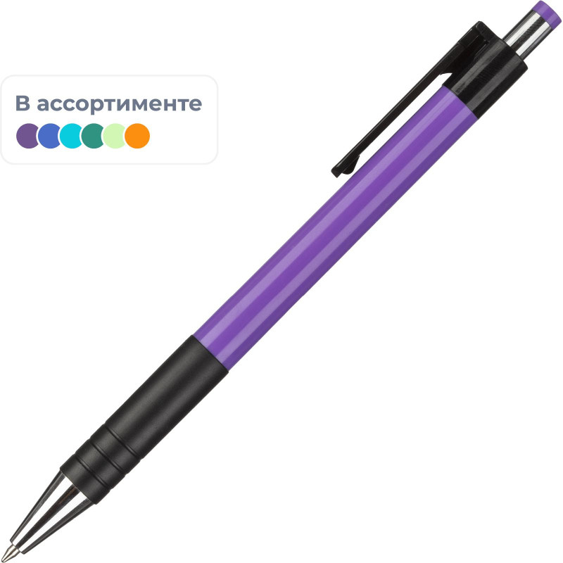Ручка шариковая автомат. M&G 0.6мм, син, масл, манж ABP88473220714H