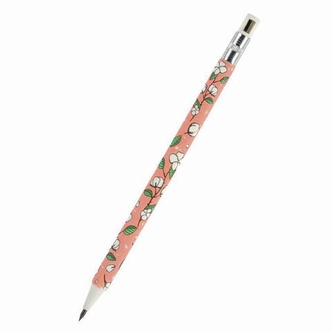 Карандаш механический цанговый 2 мм, BRUNO VISCONTI FunGraphix, «Белое золото», точилка