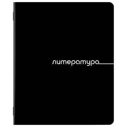 Тетради предметные, КОМПЛЕКТ 12 ПРЕДМЕТОВ, 48 л., обложка картон, BRAUBERG «BLACK»