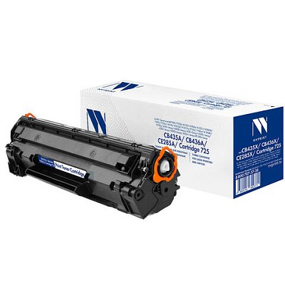 Картридж лазерный NV PRINT (NV-CE285A/CB435A/436A/725) для HP/CANON LaserJet/i-SENSYS, ресурс 2000 стр. 