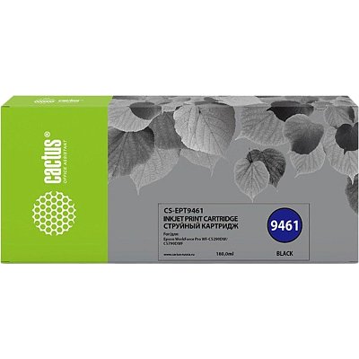 Картридж струйный Cactus CS-EPT9461 T9461 чер. для Epson WF-C5290DW