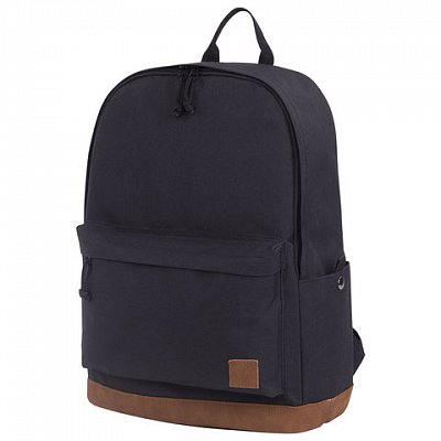 Рюкзак BRAUBERG универсальный, сити-формат, «Black Melange», с защитой от влаги, 43×30×17 см, 228841