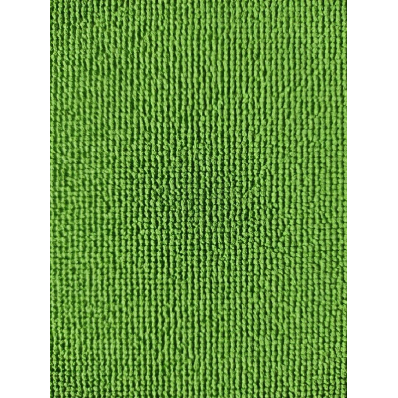 Салфетки хозяйственные из микрофибры ПУ покр 250г/м2 35×40см 5шт/уп зеленые