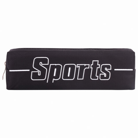 Пенал BRAUBERG1 отделениеполиэстер«Sport»черный19×4х6 см270267