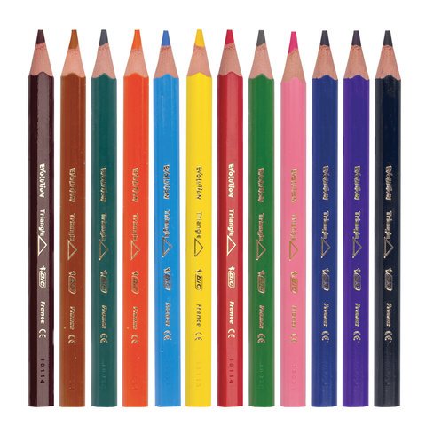 Карандаши цветные BIC Evolution 12 цветов