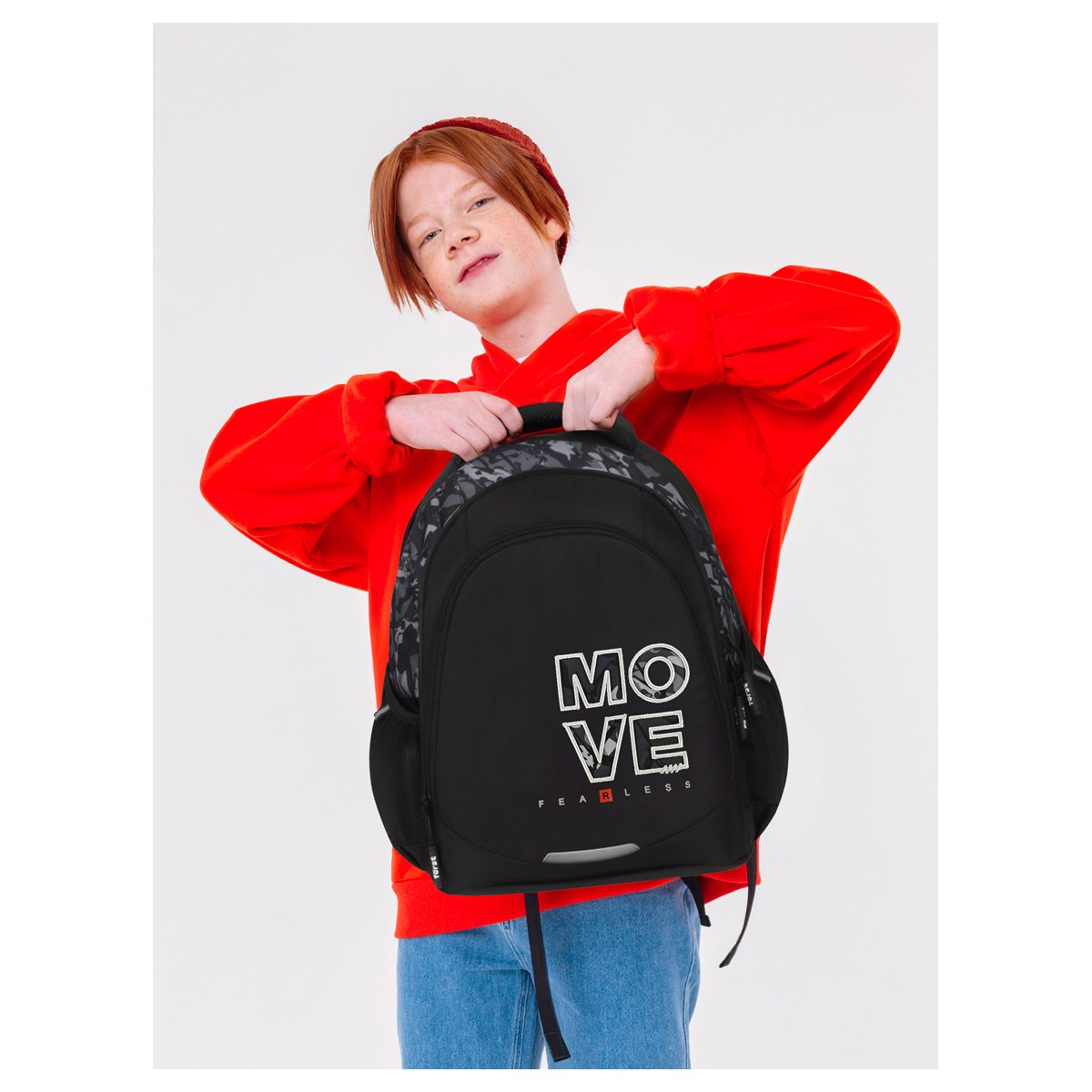 Рюкзак Först F-Junior «Move» 38×29×18см, 3 отделения, 2 кармана, анатомическая спинка
