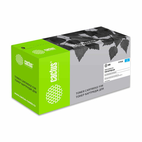 превью Картридж лазерный CACTUS (CS-TN324C) для Konica Minolta C258/C308/C368, голубой, ресурс 26000 страниц