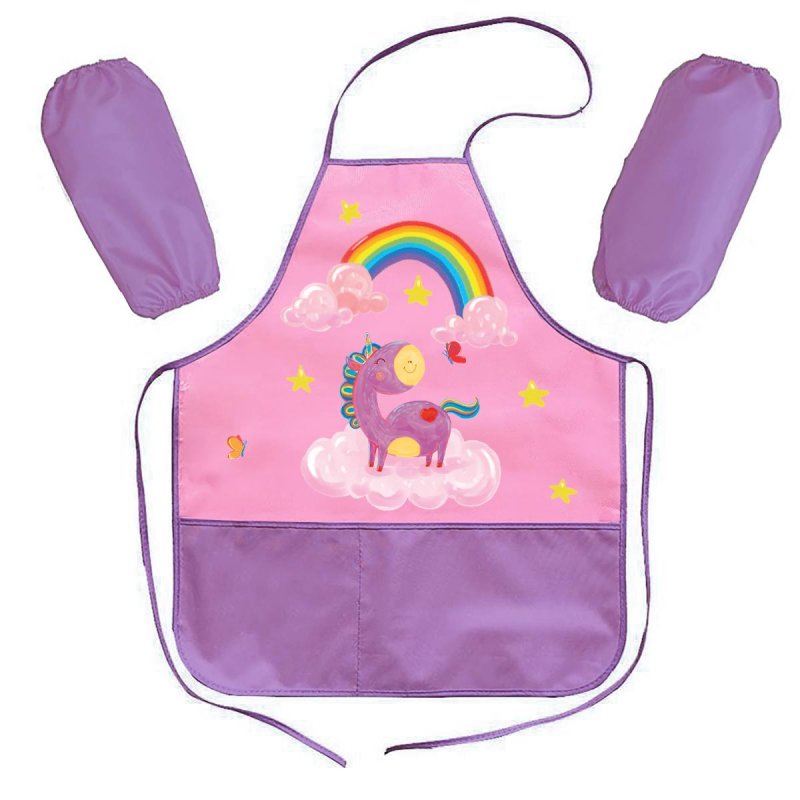 превью Фартук для труда №1 School Волшебный единорог с нарукавниками