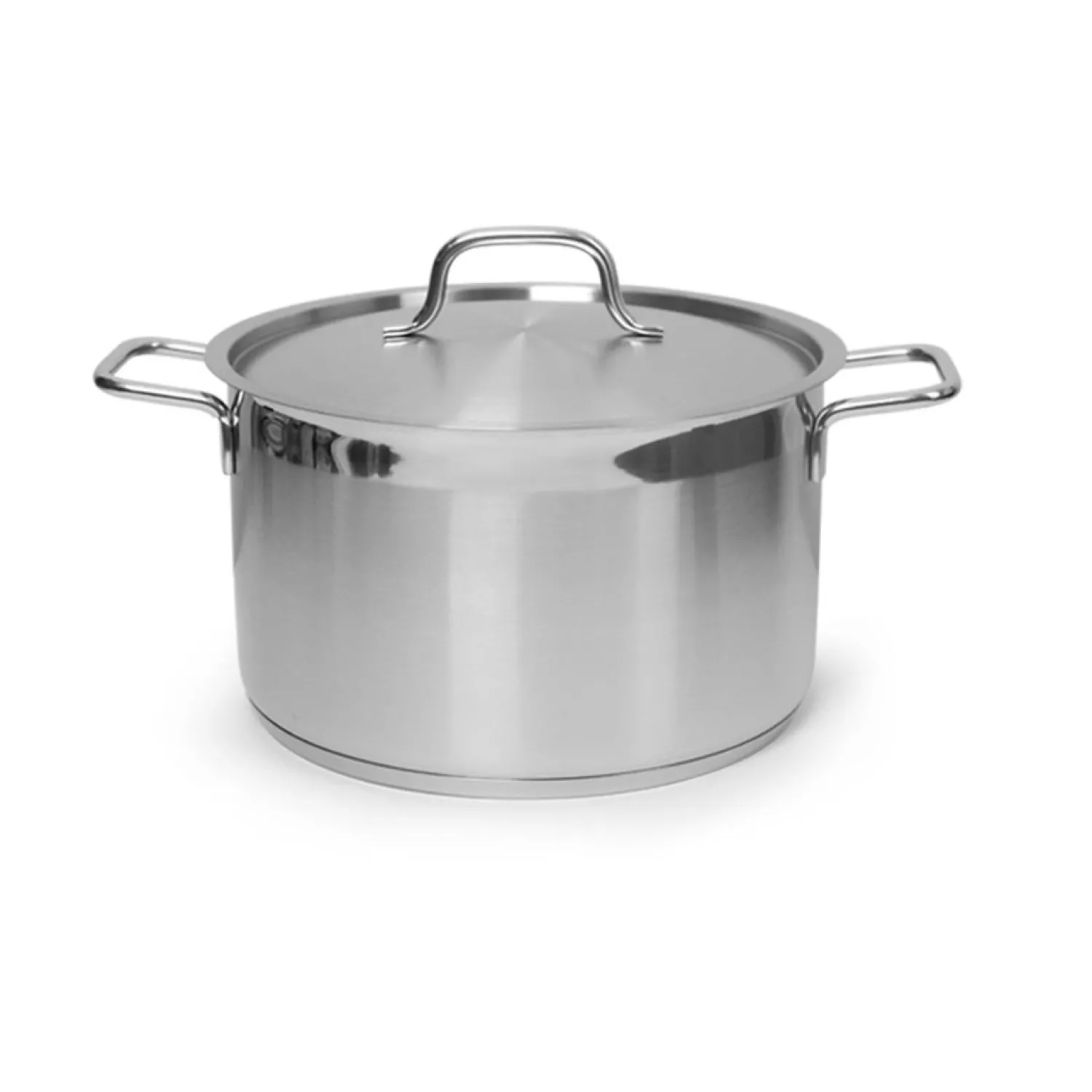 Кастрюля 5л нерж. тройное дно d=235 h=130, с кр., серияSatin LUXSTAHL кт3156