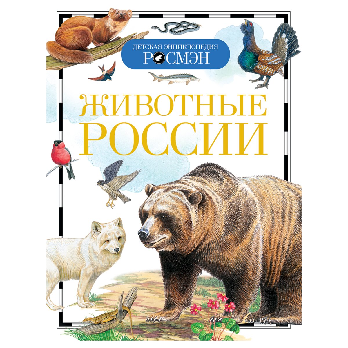 превью Энциклопедия Росмэн 170×220, «Детская энциклопедия Росмэн. Животные России», 96стр., 10+