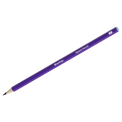 Карандаш ч/г Berlingo «Sketch Pencil» Н, шестигранный, заточен. 