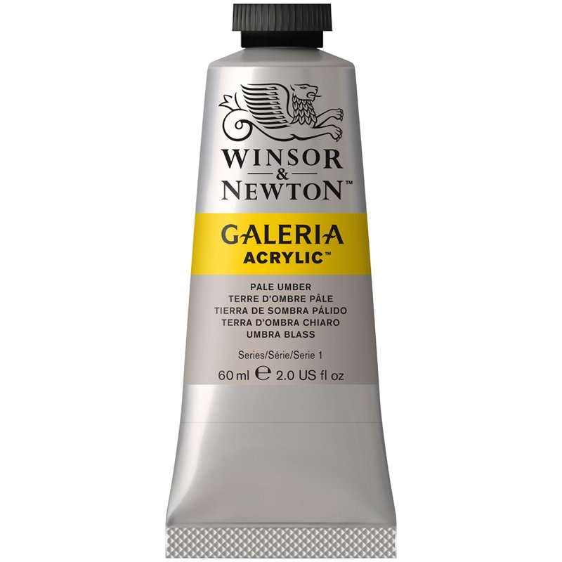 превью Краска акриловая художественная Winsor&Newton «Galeria», 60мл, туба, бледная умбра