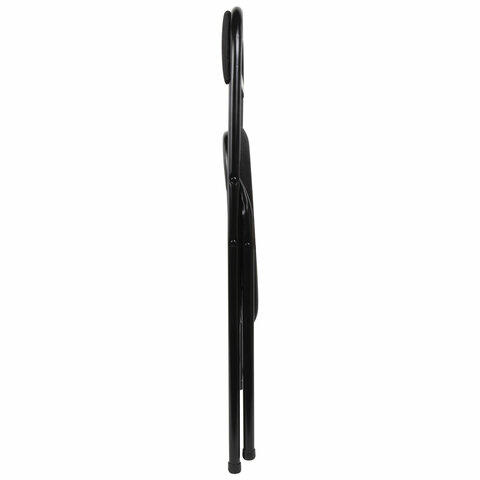 Стул складной BRABIX «Golf CF-007»чёрный каркасчёрная тканьгофрокороб533025