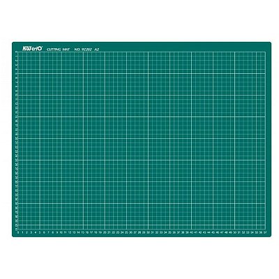 Коврик для резки KW-Trio A2, 60×45см, толщина 3мм, разметочная сетка