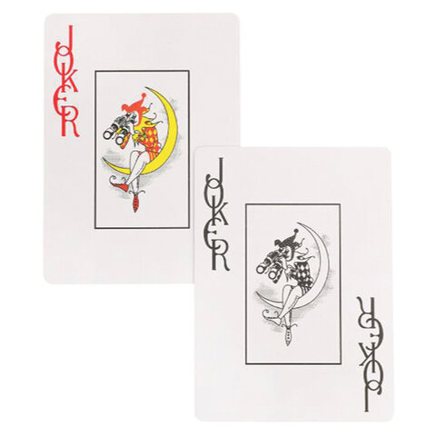 Карты игральные пластиковые «Poker club», 54 шт., 8.7×6.3 см, 25 мкм, ИН-9121