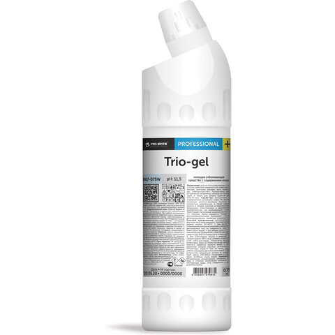 Дезинфицирующее средство с отбеливающим эффектом Pro-Brite Trio-Gel 0.75 л (концентрат)