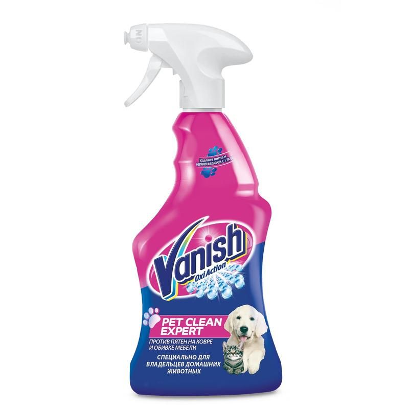 превью Пятновыводитель Vanish Oxi Act Pet Clean Eхpert жидкость 750 мл
