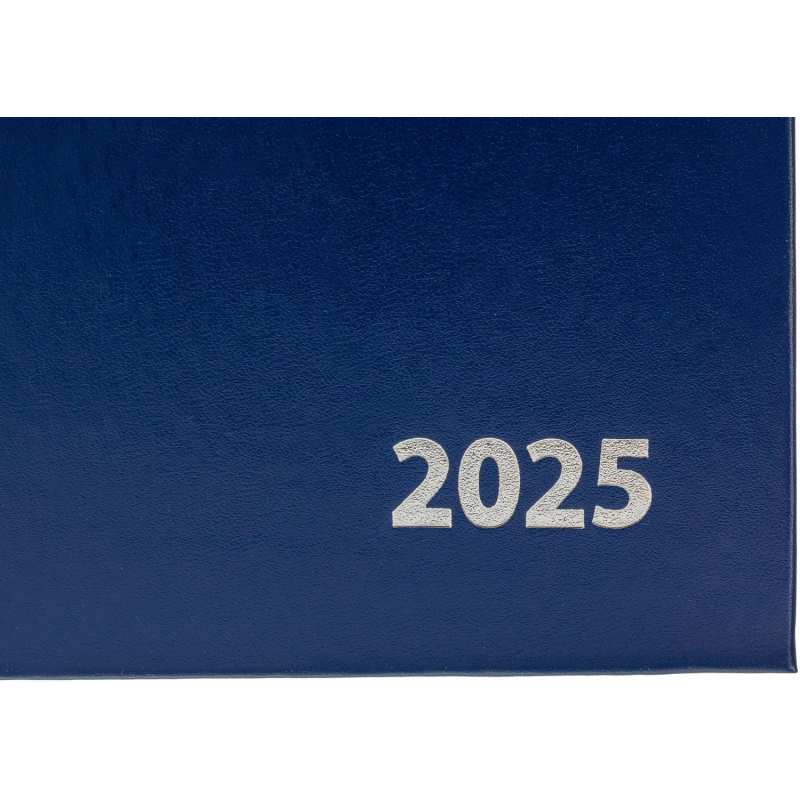 Ежедневник датированный 2025 А5+ бумвинил (синий) Выбор есть