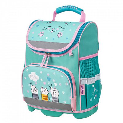 Ранец ЮНЛАНДИЯ «WISE» для начальной школыSoft paws37×29х15 см229946