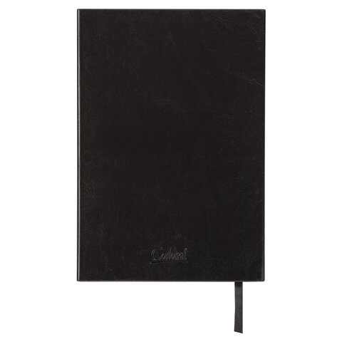 Ежедневник GALANT недатированный, А5, 148×218 мм, «Black», 160 л., под гладкую кожу, магнитный клапан, черный