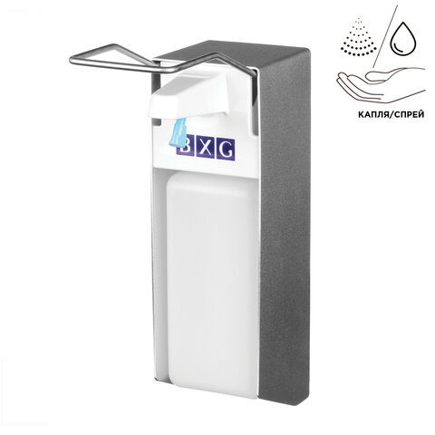 превью Дозатор для жидкого мыла BXG ESD-1000 локтевой металлический 1 л