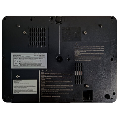 Проектор CACTUS CS-S1. WT, 3 LCD, 1024×768, 16:9, 4:3, 34000 лм, 15000:1, 3.06 кг