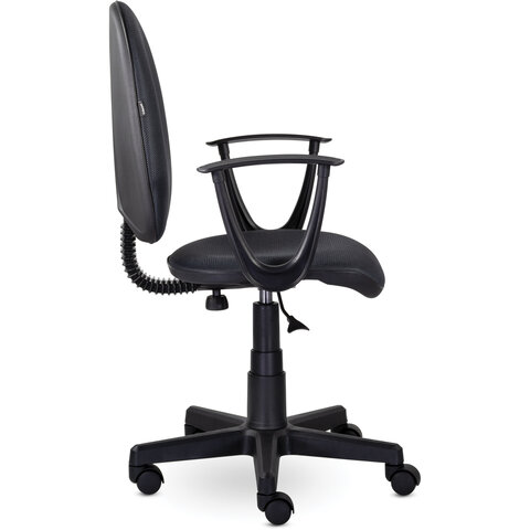 Кресло BRABIX «Prestige Start MG-312», эргономичная спинка, ткань, серое, 531923