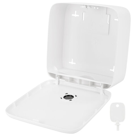 Диспенсер для полотенец LAIMA PROFESSIONAL PREMIUM, (Система H3), V-сложения, белый, ABS-пластик