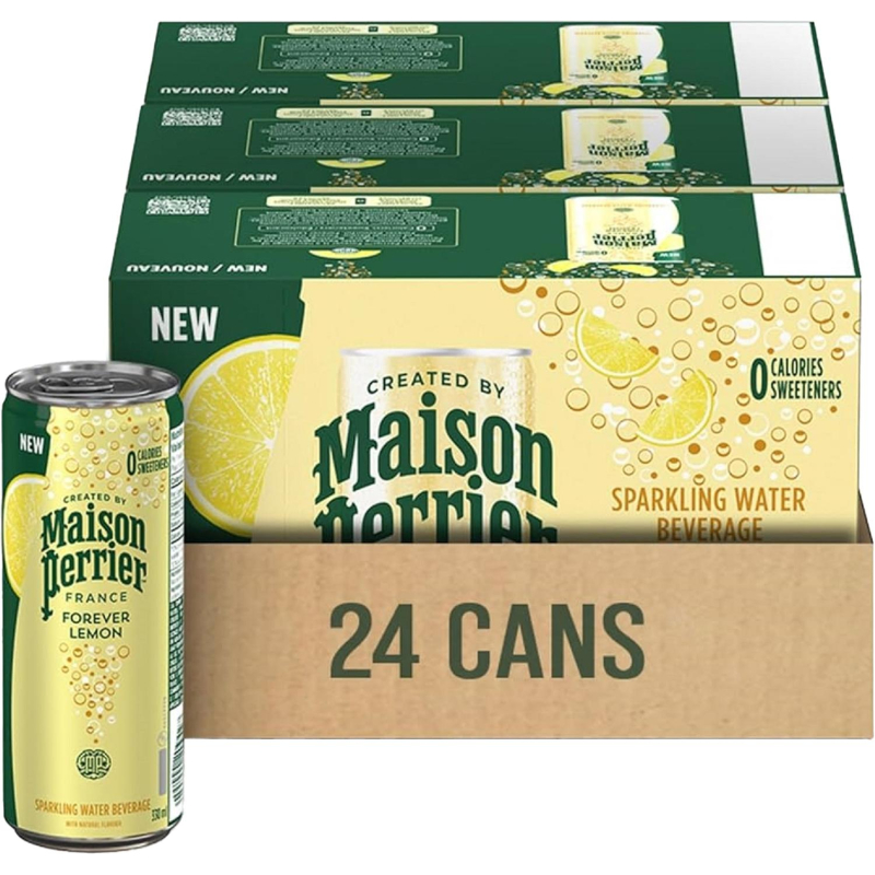 Напиток Perrier сильногаз б/а со вкусом лимона ЖБ 0.33 л