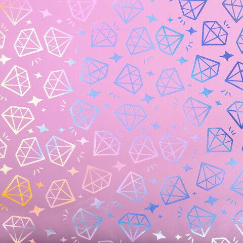 Бумага упаковочная С ЭФФЕКТАМИ НАБОР 3 шт. «Cute Set», 70×100 см, ЗОЛОТАЯ СКАЗКА