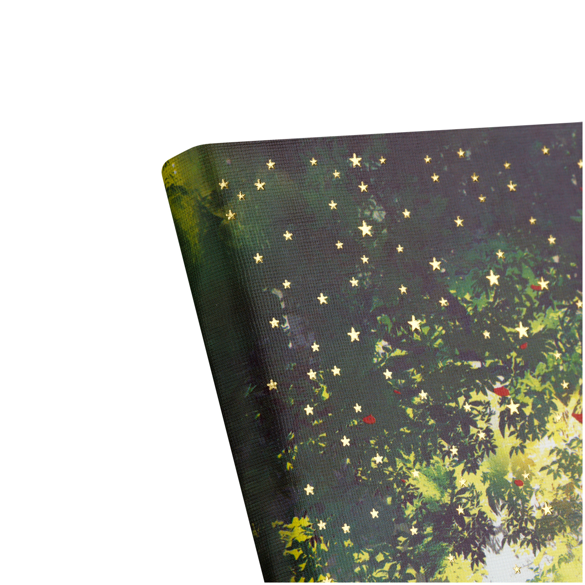 Записная книжка А6 80л. ЛАЙТ, кожзам, Greenwich Line «Mystical forest», с резинкой, тиснение фольгой, блок в клетку