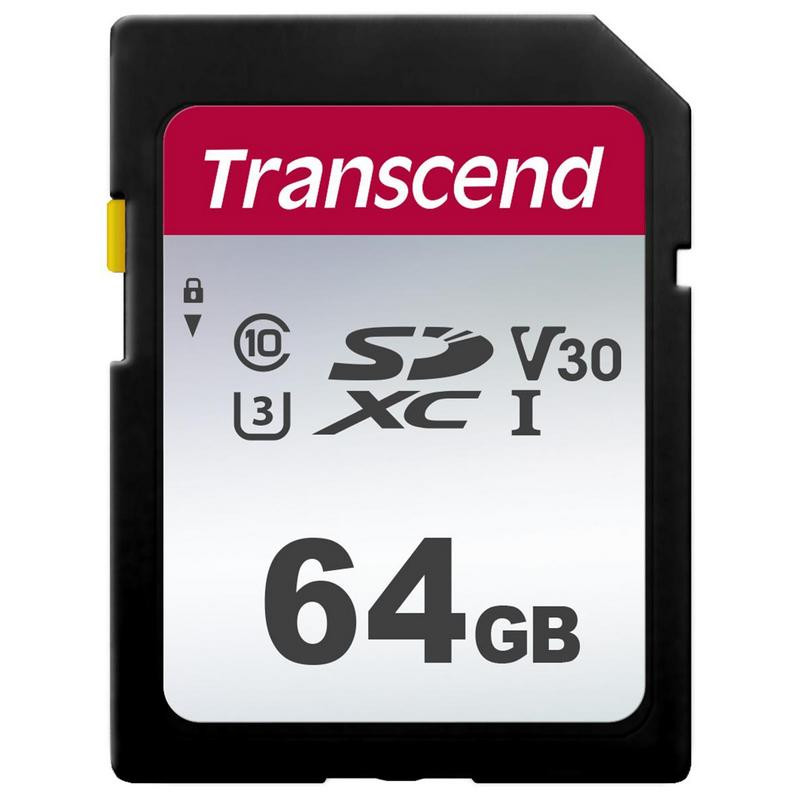 превью Карта памяти Transcend SDXC 64 Gb Class 3 (U3) (TS64GSDC300S)