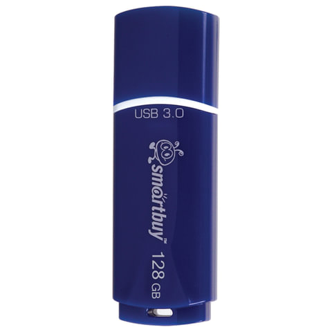 превью Флэш-диск 128 GB, SMARTBUY Crown, USB 3.0, синий