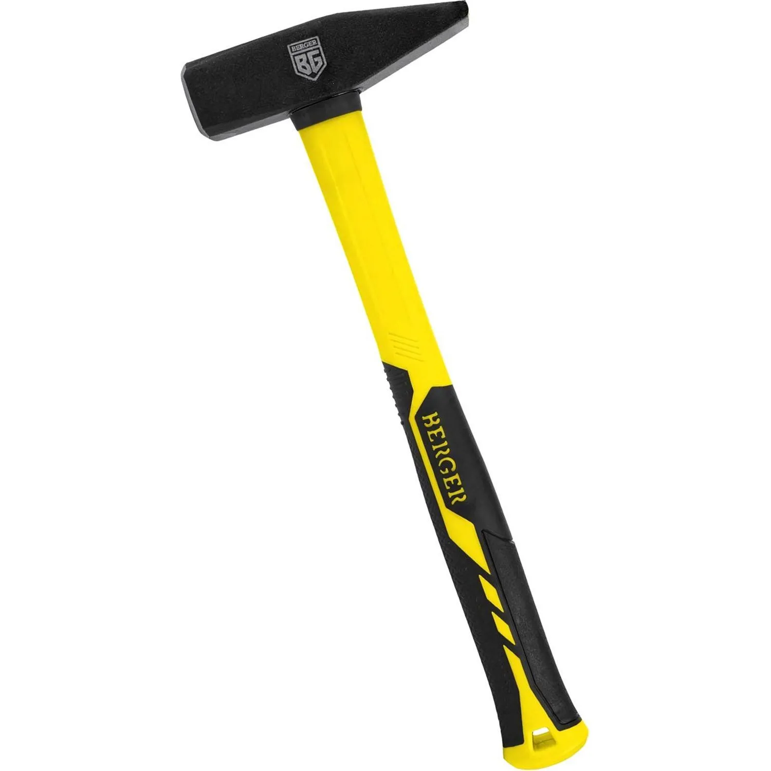 превью Молоток слесарный Berger с двухкомпонентной рукояткой 800 г (BG1515)