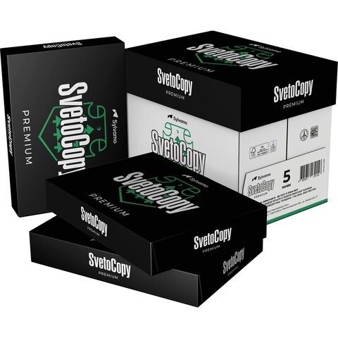 Бумага для офисной техники SvetoCopy Premium (А4, марка B, 80 г/кв. м, 500 листов)
