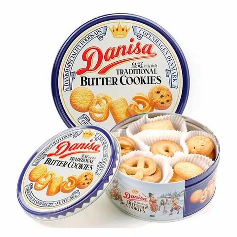 Сливочное печенье DANESITA «Butter Cookies Dan Cake», 200 г, ПОРТУГАЛИЯ