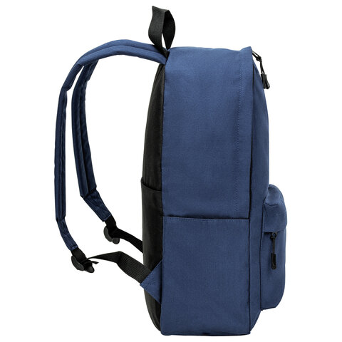 Рюкзак HEIKKI POSITIVE (ХЕЙКИ) универсальный, карман-антивор, Dark blue, 42×28х14 см
