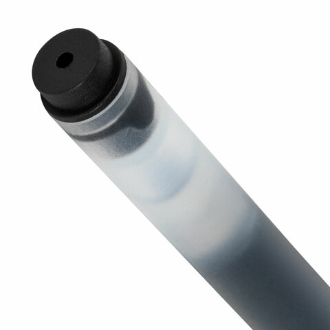 Ручки гелевые BRAUBERG X-WRITER 1800, УВЕЛИЧЕННАЯ ДЛИНА ПИСЬМА 1 800 м, ЧЕРНЫЕ, НАБОР 4 ШТУКИ, стандартный узел 0.5 мм