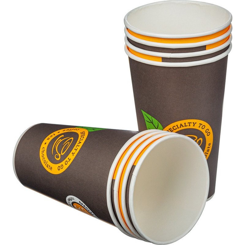 Стакан одноразовый бумажный Coffee-to-Go 400мл , 50шт./уп.